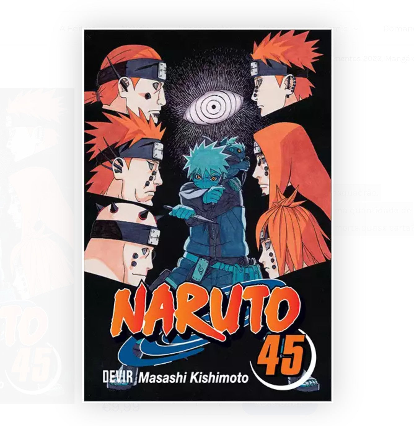 Naruto 45:Konoha, o palco de guerra